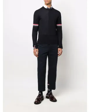 Thom Browne RWB編みニットジャンパー - サムネイル2