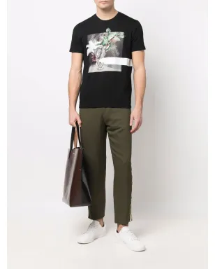 ETRO ロゴテープディテールのストレートレッグパンツ - サムネイル2