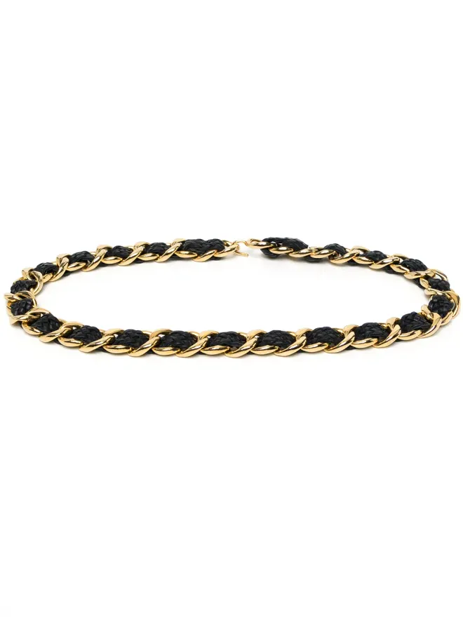 CHANEL Pre-Owned CHANEL Pre-Owned インターローブチェーンリンクベルトの商品画像