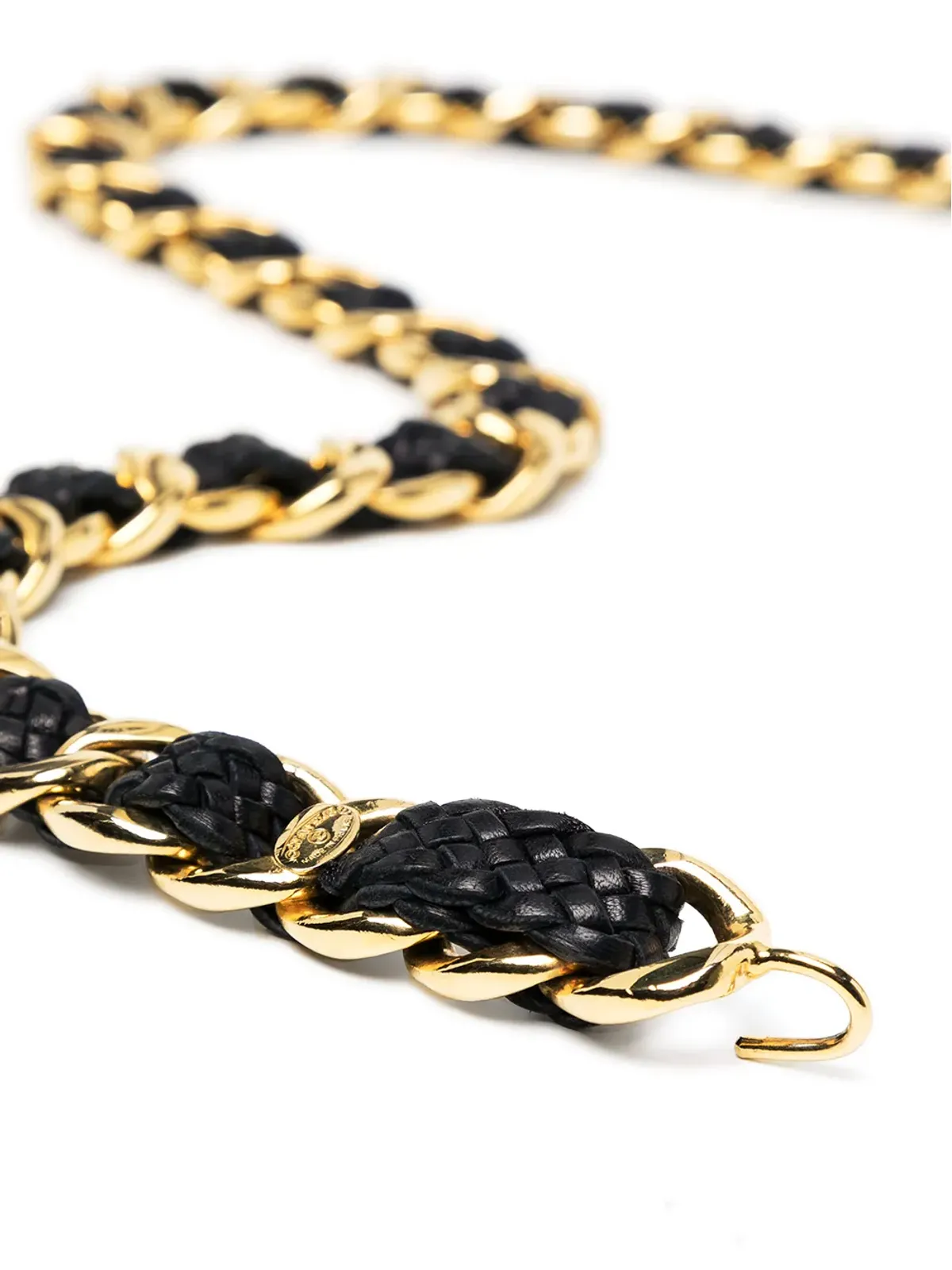 CHANEL Pre-Owned インターローブチェーンリンクベルト - 画像2