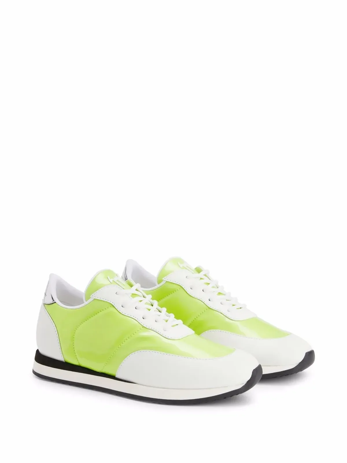 Giuseppe Zanotti ジミー・ザノッティ Jimi Running レースアップ ロー・トップスニーカー - 画像2
