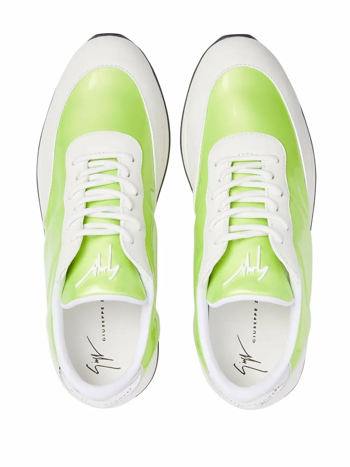 Giuseppe Zanotti ジミー・ザノッティ Jimi Running レースアップ ロー・トップスニーカー - 画像4