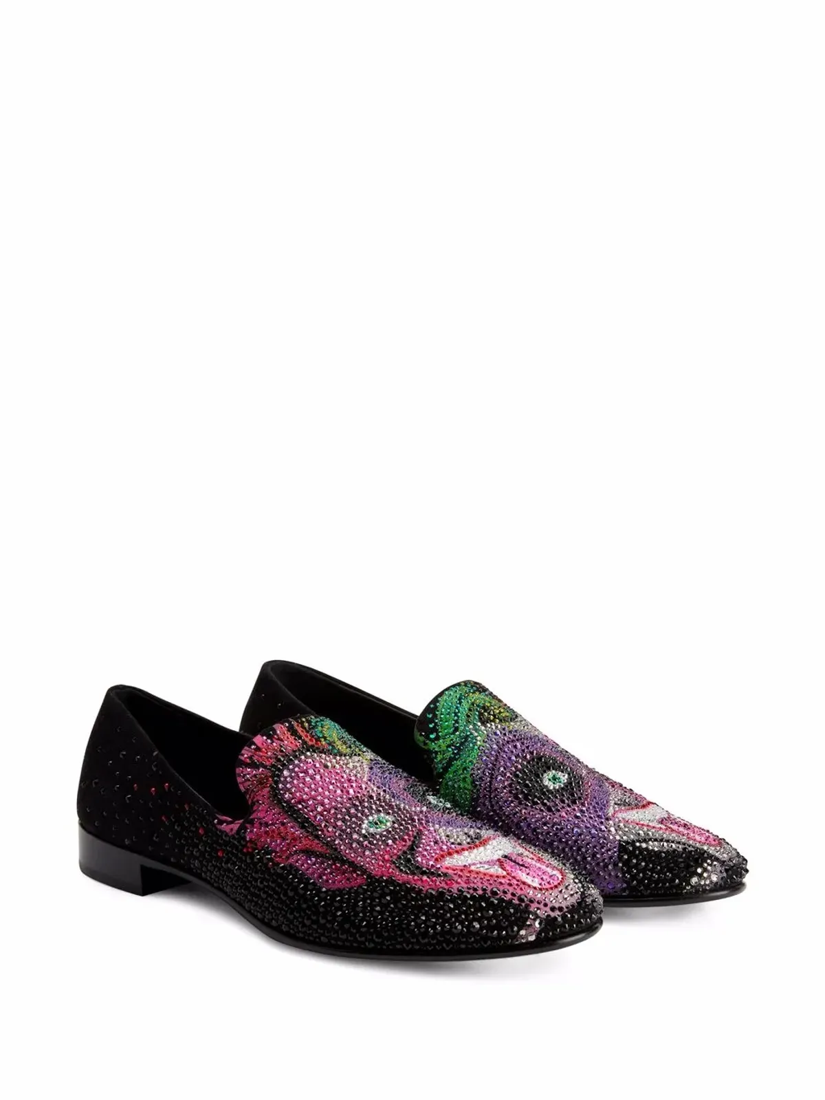 Giuseppe Zanotti ルイス・ジョーカー ローファー - ブラック - 画像2