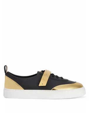 Giuseppe Zanotti Zenas ロートップスニーカー - ブラック - サムネイル1