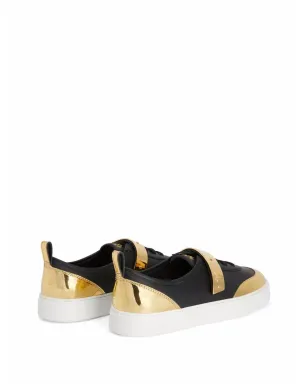Giuseppe Zanotti Zenas ロートップスニーカー - ブラック - サムネイル3