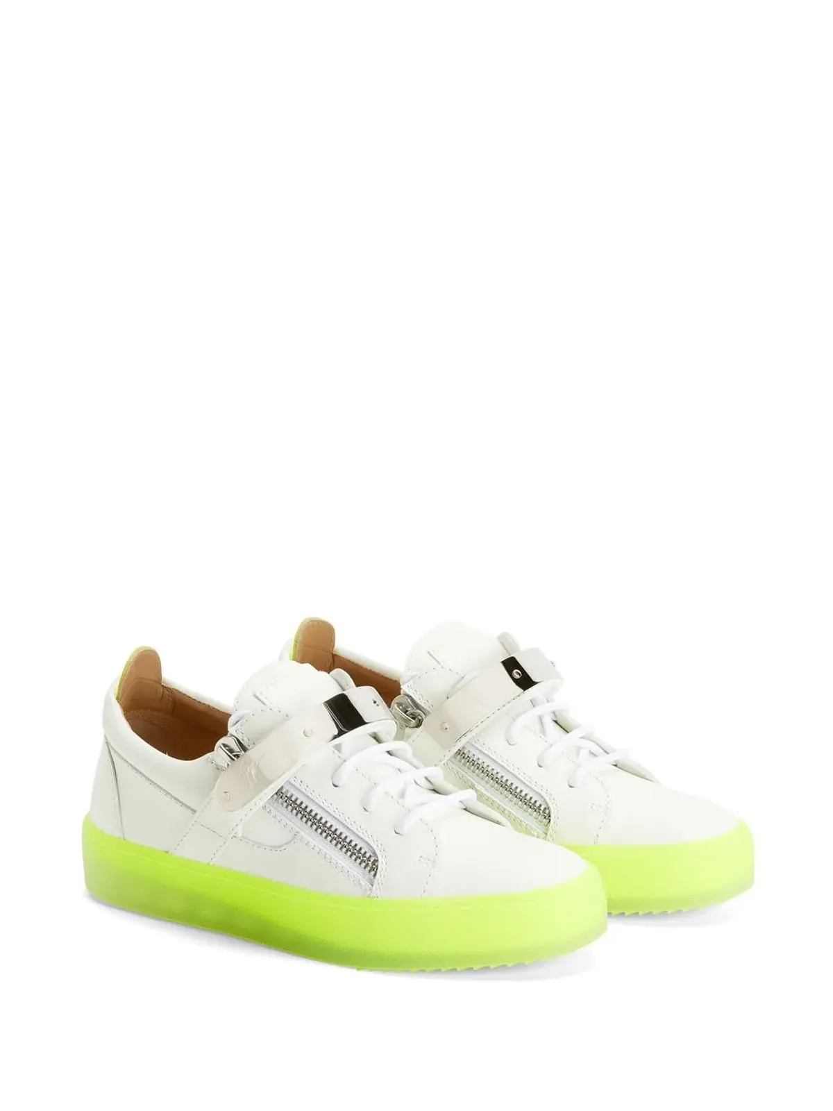 Giuseppe Zanotti Frankie ロー・トップスニーカー - 画像2