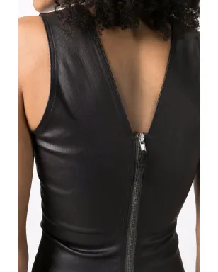 Rick Owens ストレッチVネックドレス - サムネイル5