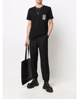 Alexander McQueen ストレートレッグ ウールブレンド トラックパンツ - サムネイル2