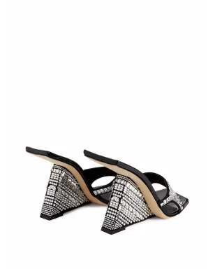 Giuseppe Zanotti アキラ シャイン ウェッジサンダル - サムネイル3