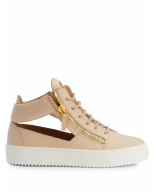Giuseppe Zanotti クリス カットアウトスニーカー ピンク - サムネイル1