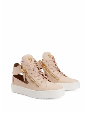 Giuseppe Zanotti クリス カットアウトスニーカー ピンク - サムネイル2