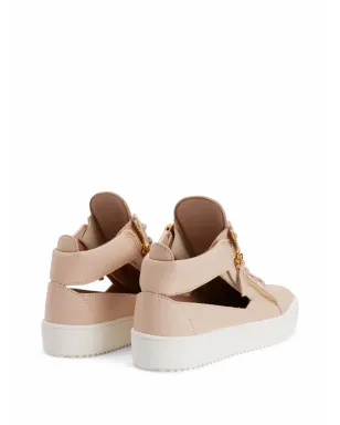 Giuseppe Zanotti クリス カットアウトスニーカー ピンク - サムネイル3