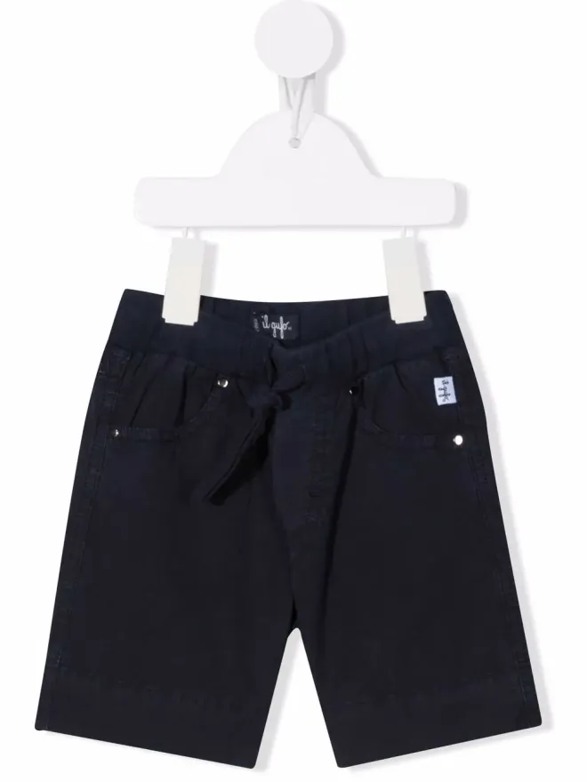 Il Gufo Il Gufo ドローストリング付きショーツ - ブルーの商品画像