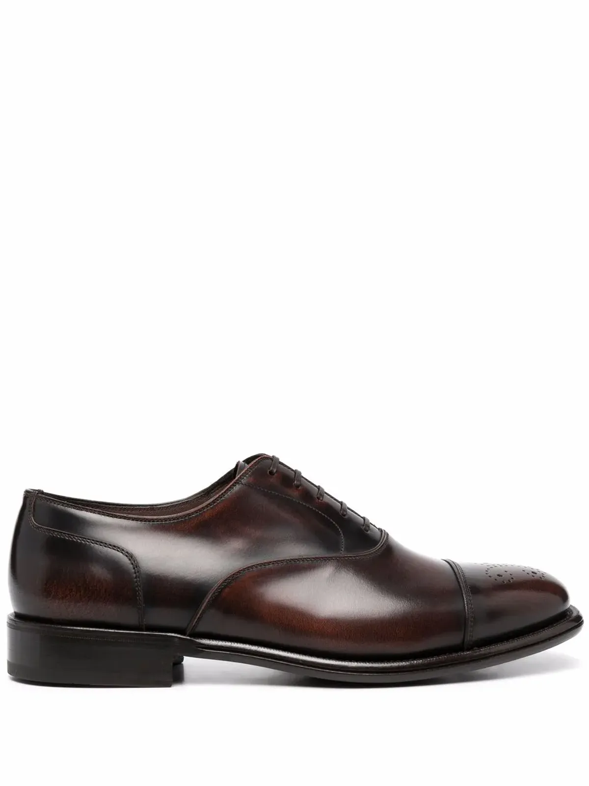Ferragamo パンチングオックスフォードシューズ - 画像1