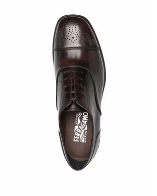 Ferragamo パンチングオックスフォードシューズ - サムネイル4