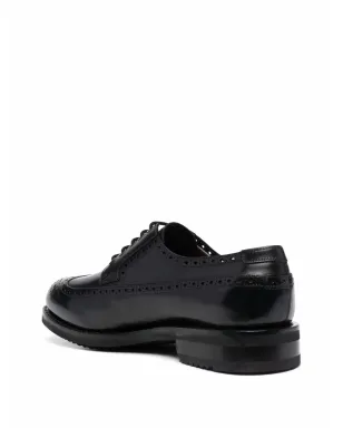 Ferragamo Marcus perforated derby shoes - サムネイル3