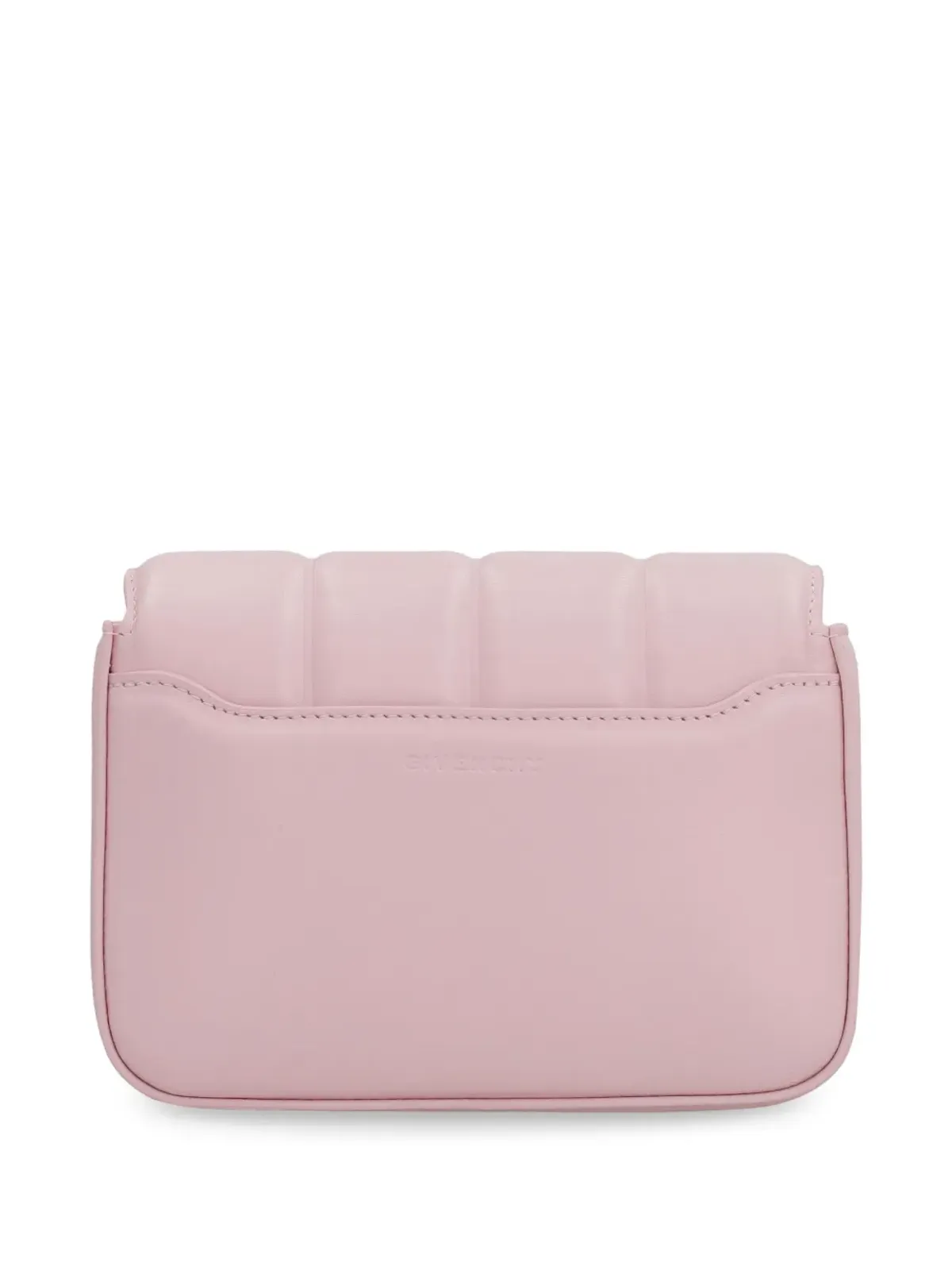 Givenchy ロゴプレート付きレザーサッチェルバッグ - ピンク - 画像2