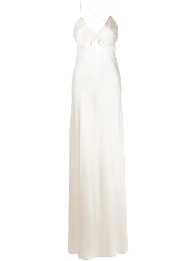 Michelle Mason Michelle Mason カットアウトディテール ガウンの商品画像