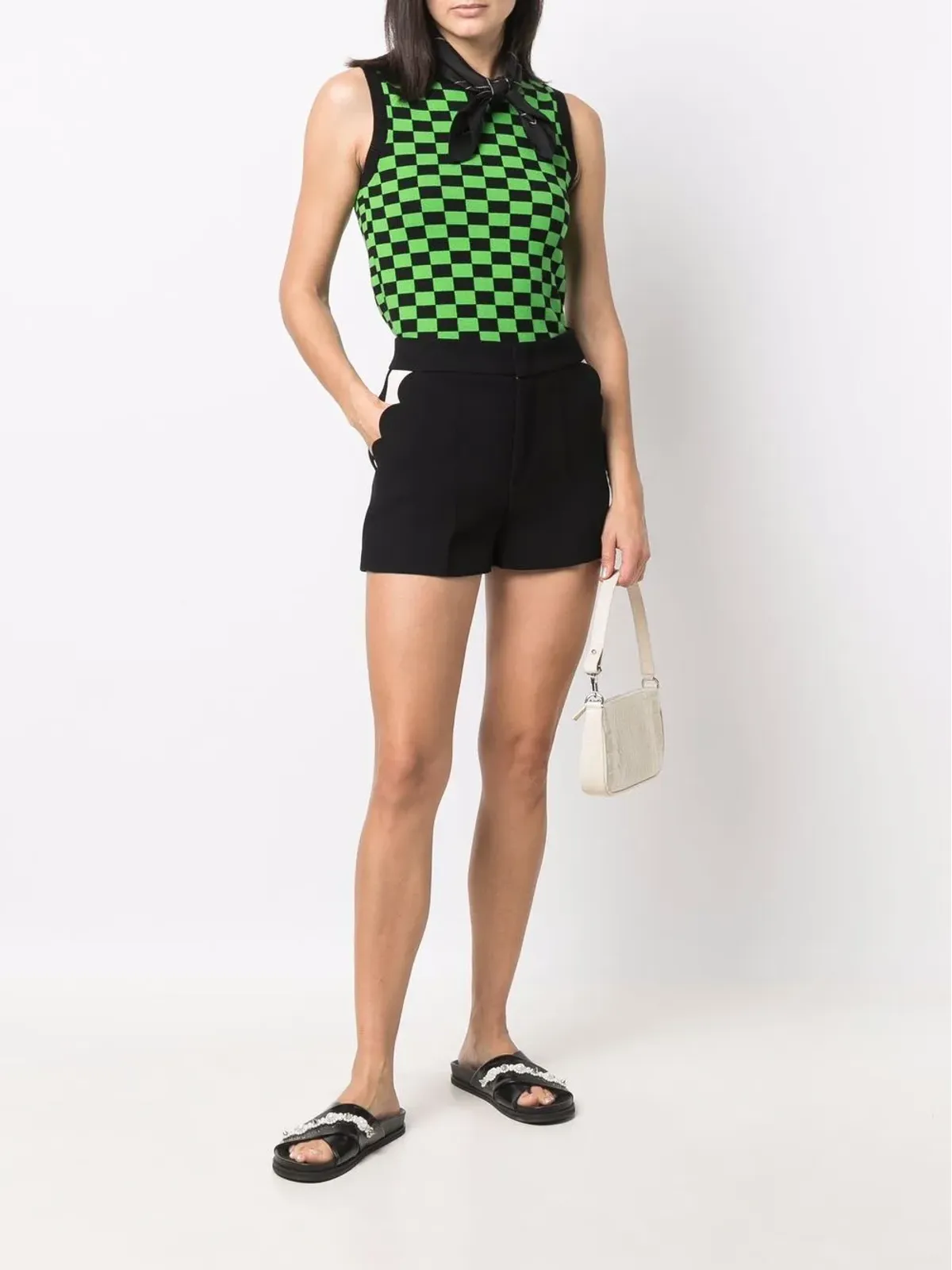 RED Valentino スカラップポケットショートパンツ - 画像2