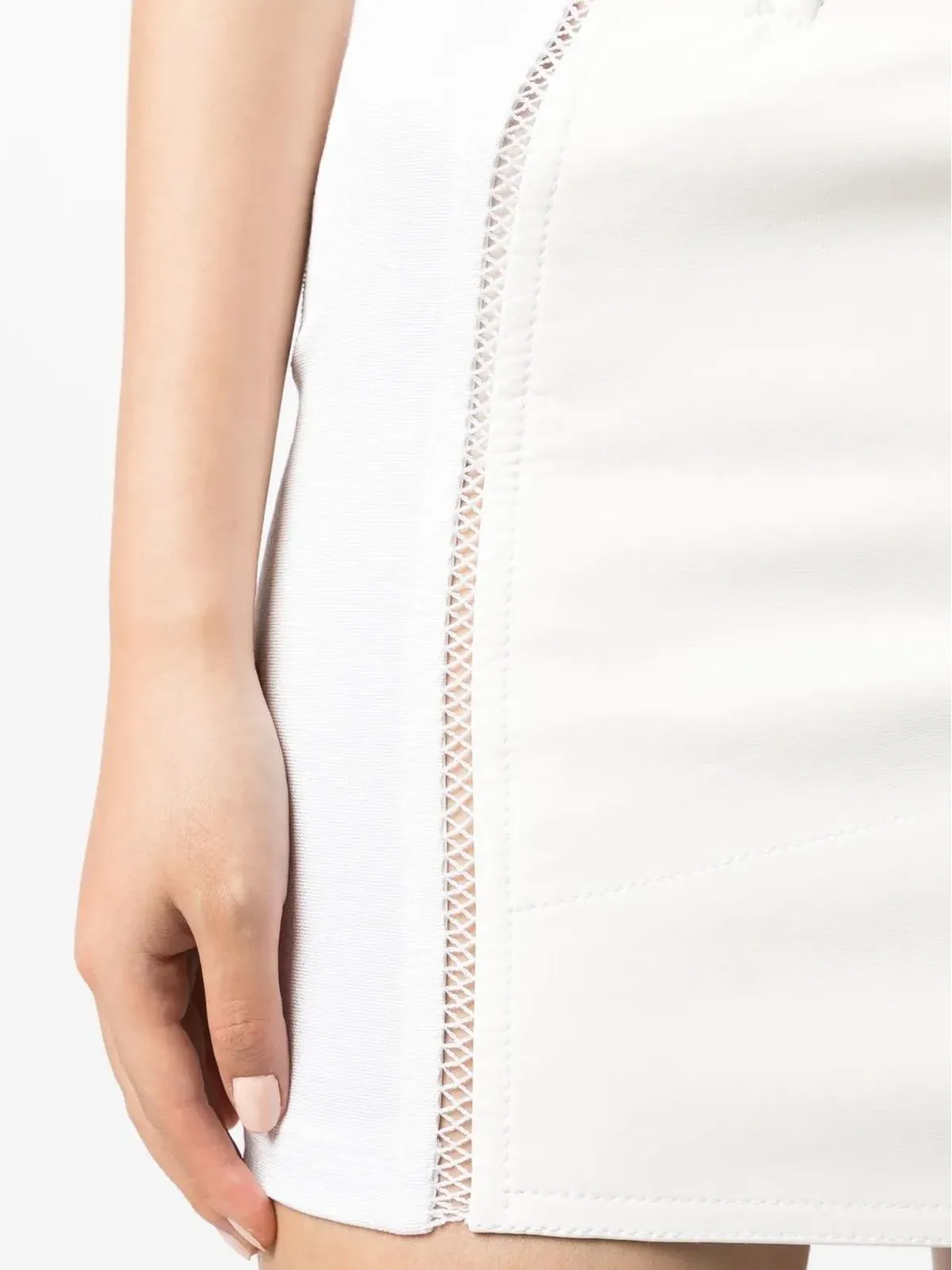 TOM FORD パネルドミニスカート - White - 画像5