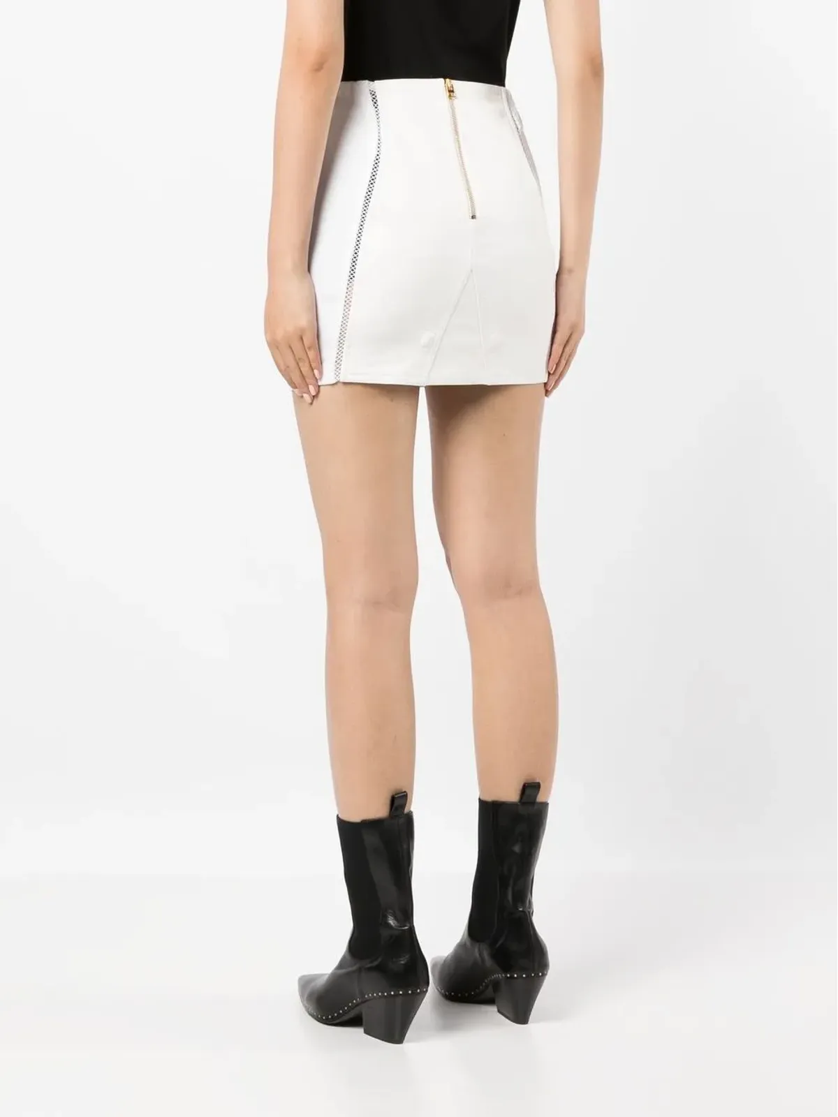 TOM FORD パネルドミニスカート - White - 画像4