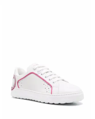 Ferragamo Manhattan Gancini-print sneakers - White - サムネイル2