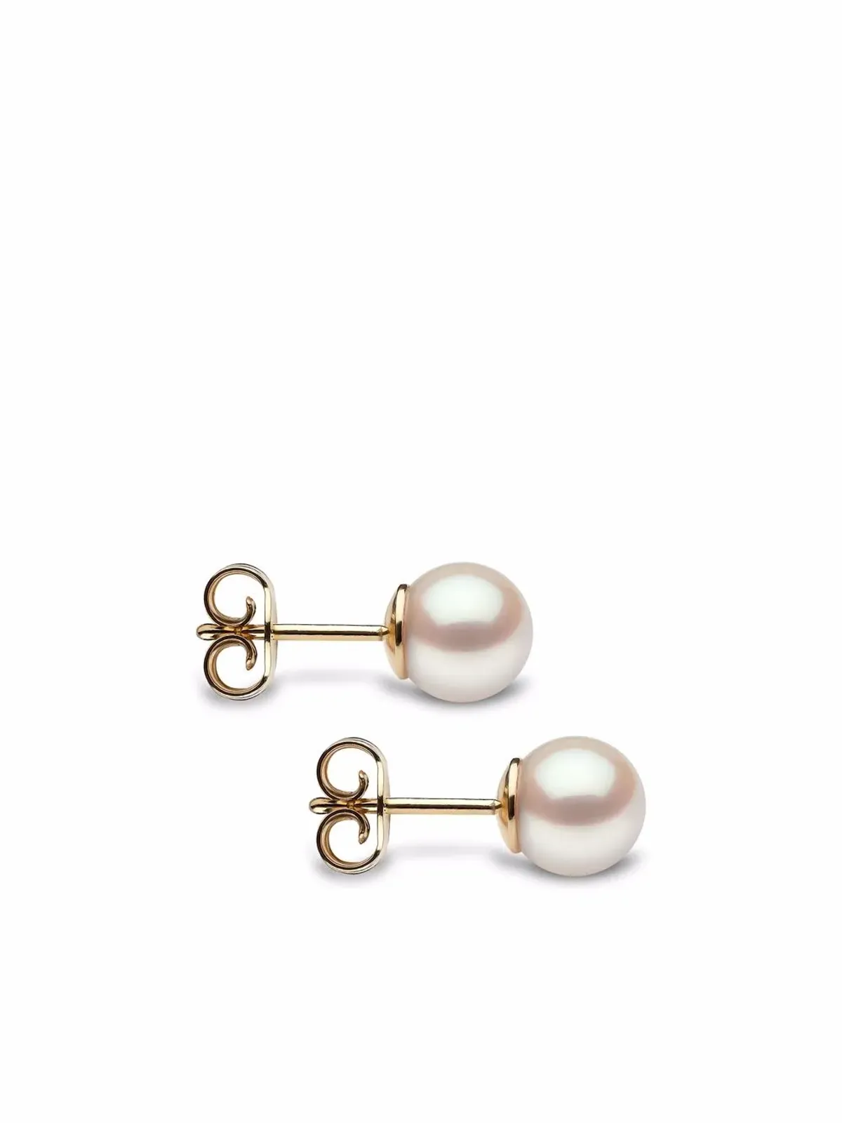 Yoko London 18K イエローゴールド アコヤ真珠 スタッドピアス - 画像3