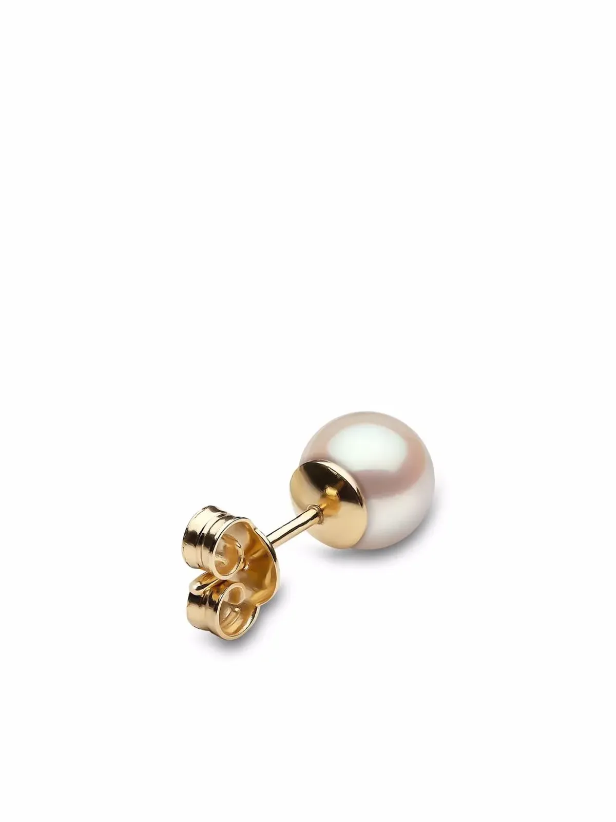 Yoko London 18K イエローゴールド アコヤ真珠 スタッドピアス - 画像4
