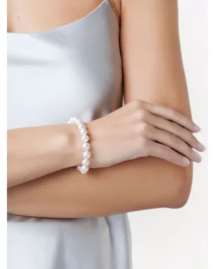 Yoko London 18kt イエローゴールド クラシック 8mm 淡水パール ブレスレット - サムネイル2