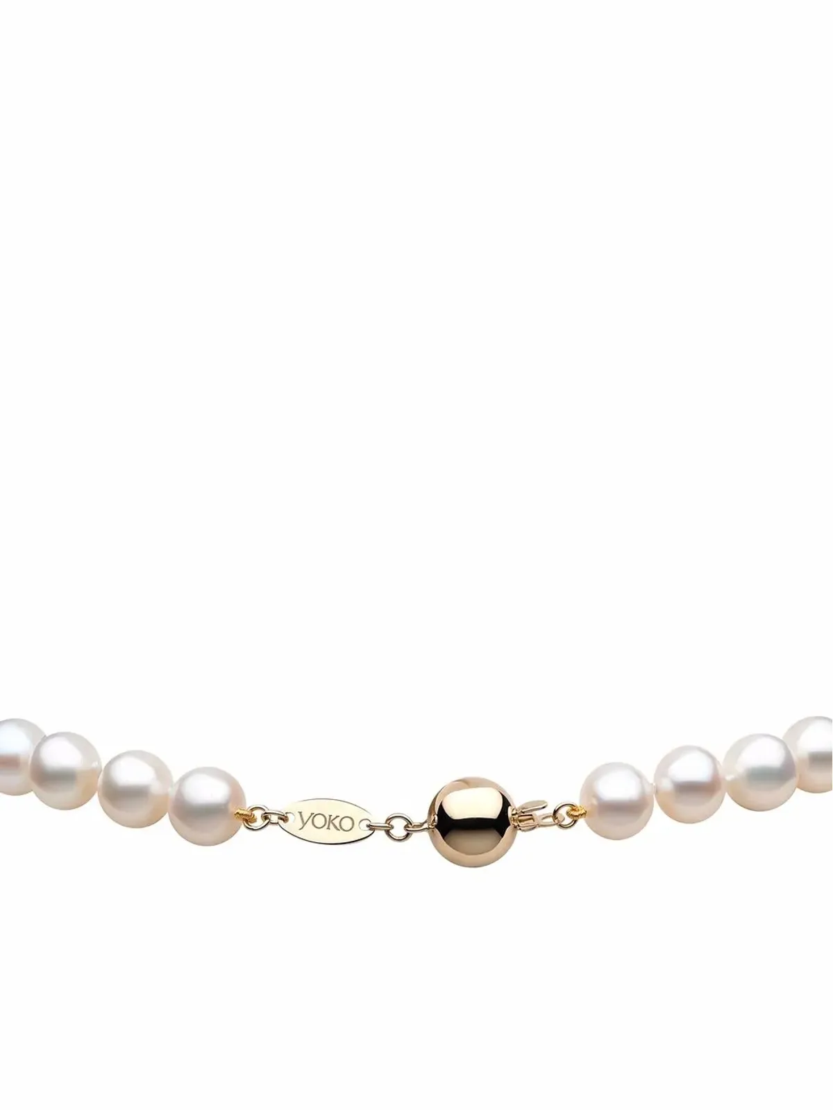 Yoko London 18kt イエローゴールド クラシック 8mm 淡水パール ブレスレット - 画像3