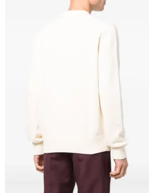 Alexander McQueen インターシャニット ロゴセーター - サムネイル4