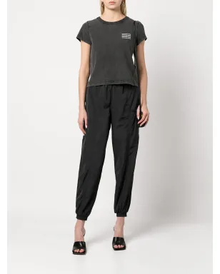 Alexander Wang アシッドウォッシュ ロゴTシャツ - サムネイル2