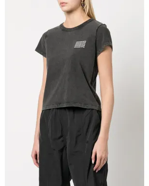 Alexander Wang アシッドウォッシュ ロゴTシャツ - サムネイル3