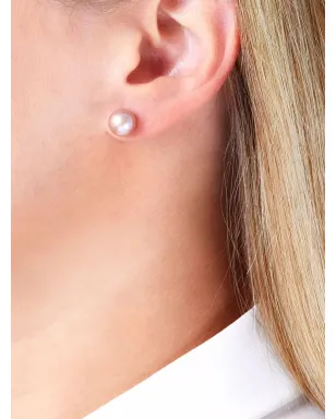 Yoko London 18K イエローゴールド淡水真珠スタッドイヤリング - サムネイル2