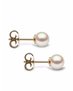 Yoko London 18K イエローゴールド アコヤ真珠 スタッドピアス - サムネイル3