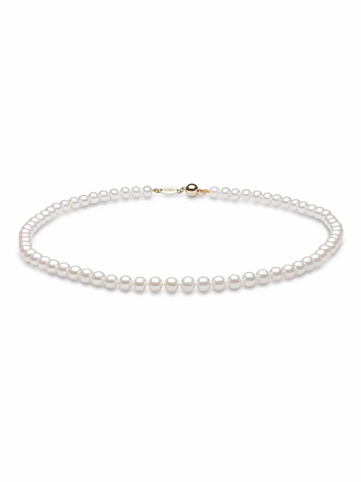 Yoko London 18K イエローゴールド クラシック 淡水パール ネックレス - 画像1