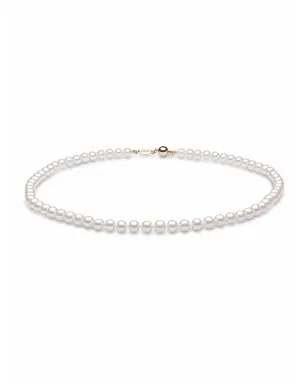 Yoko London 18K イエローゴールド クラシック 淡水パール ネックレス - サムネイル1