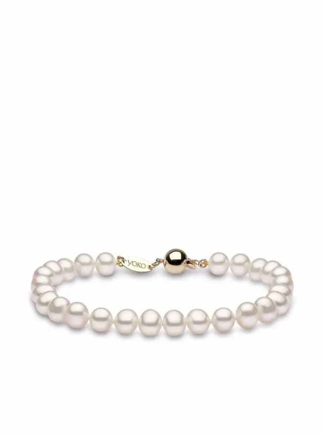 Yoko London Yoko London 18金イエローゴールド クラシック淡水パール ブレスレットの商品画像