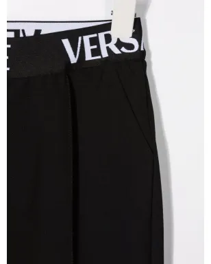 Versace Kids メデューサ ウエストロゴパンツ - サムネイル3
