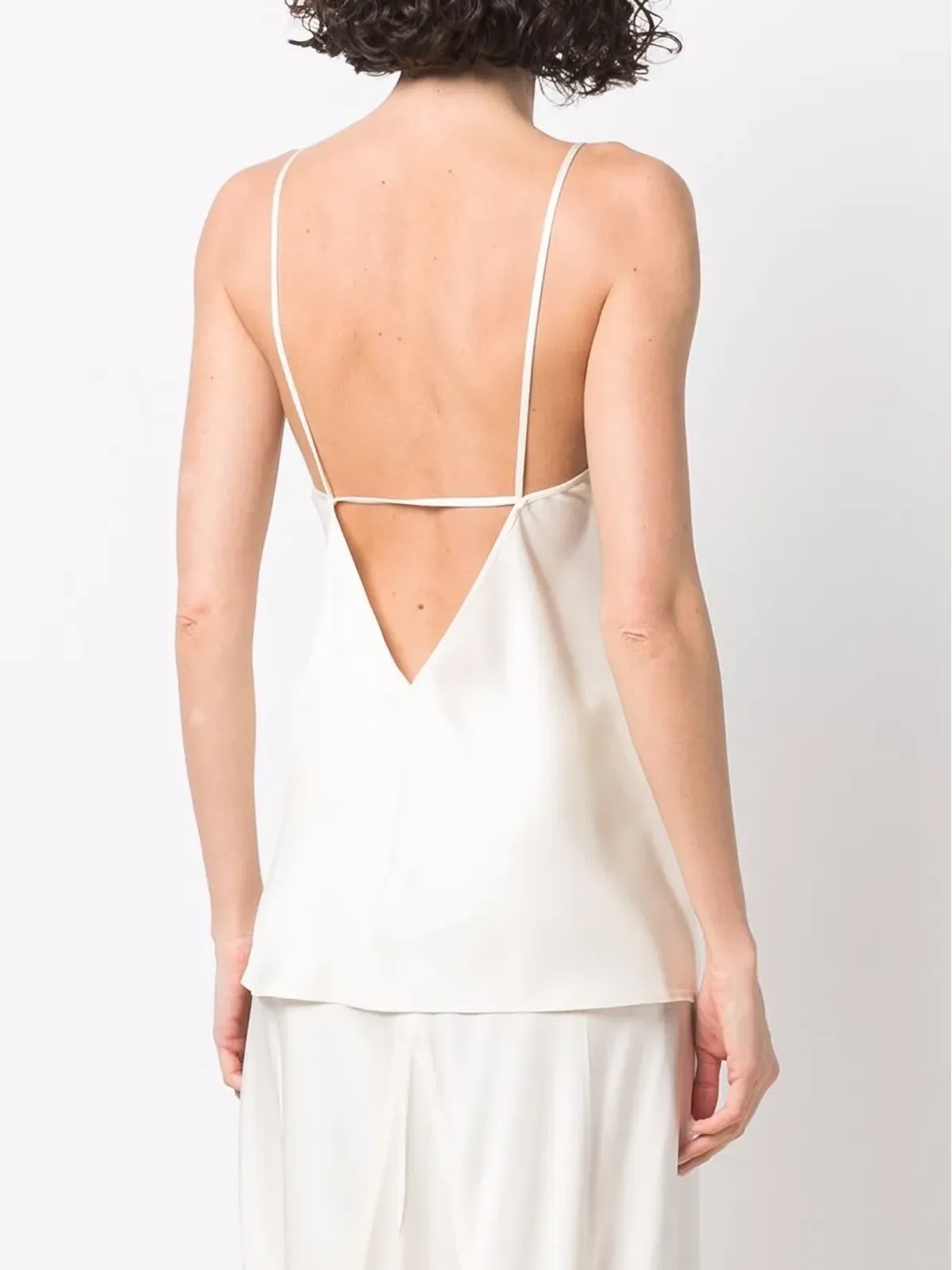 Victoria Beckham Vバック・スリップトップ - 画像4