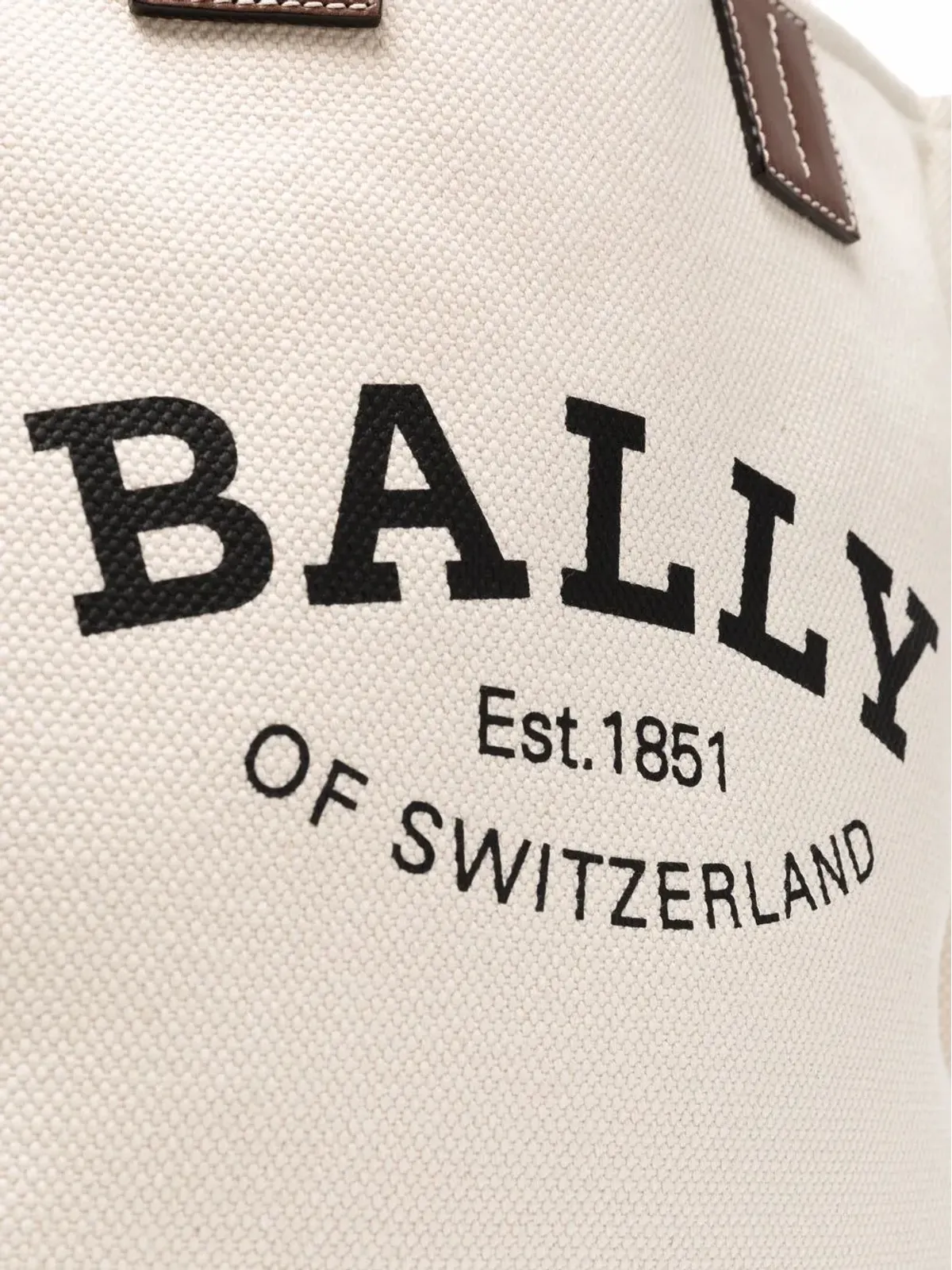 Bally Crystalia ロゴプリント トートバッグ - 画像5