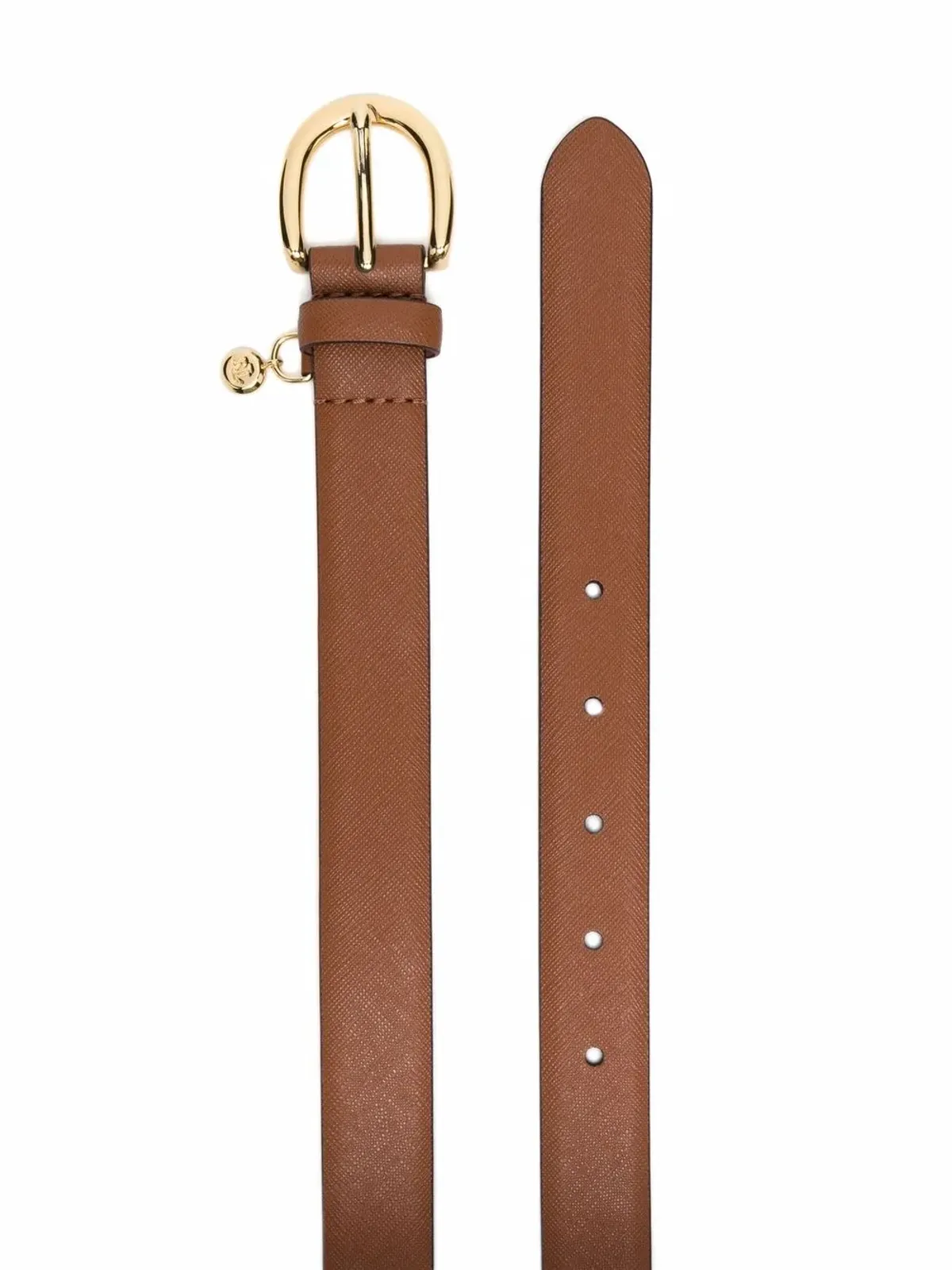 Lauren Ralph Lauren ロゴチャームバックルベルト - 画像2