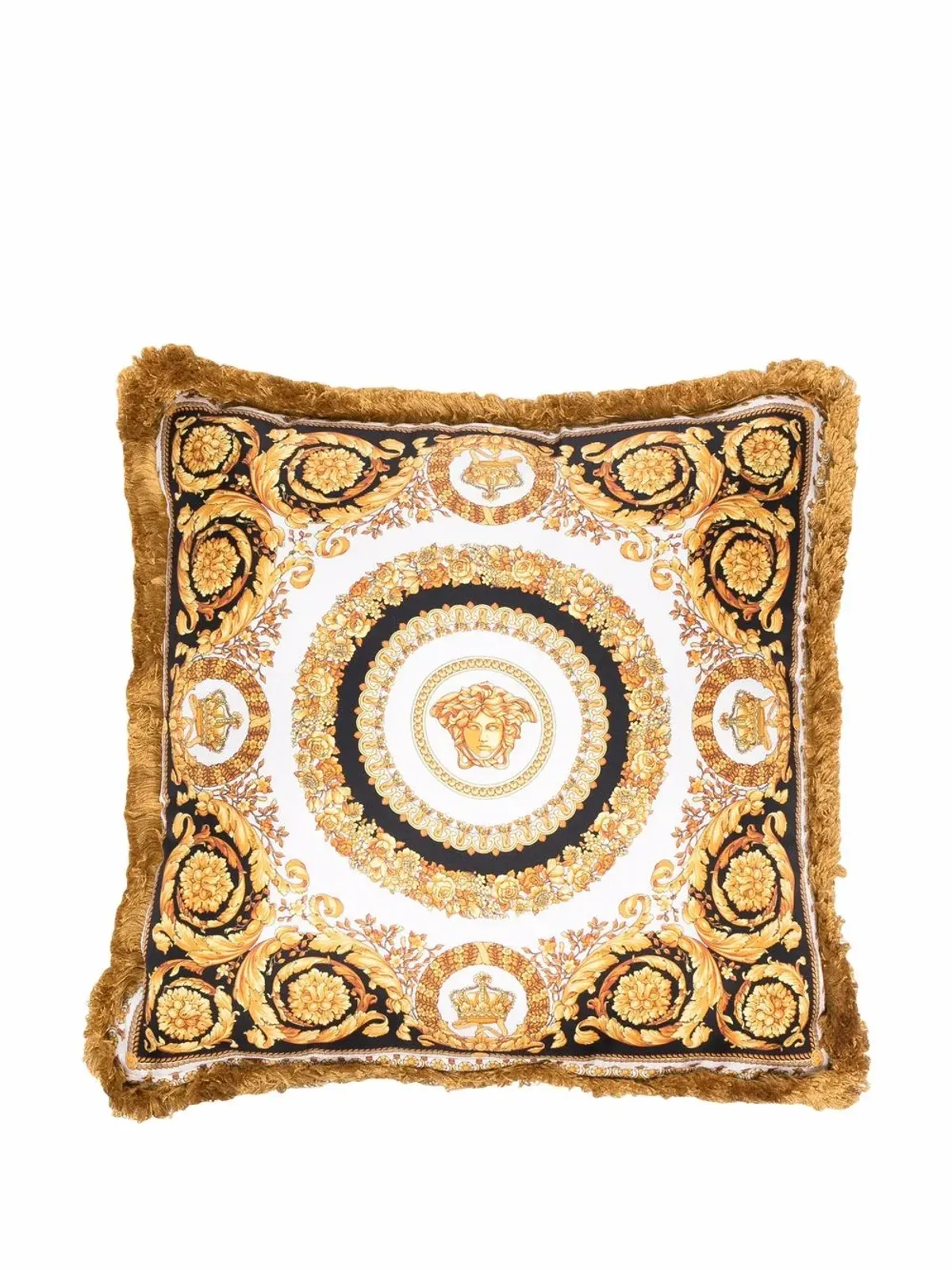 Versace Crete de Fleur クッション - Yellow - 画像2