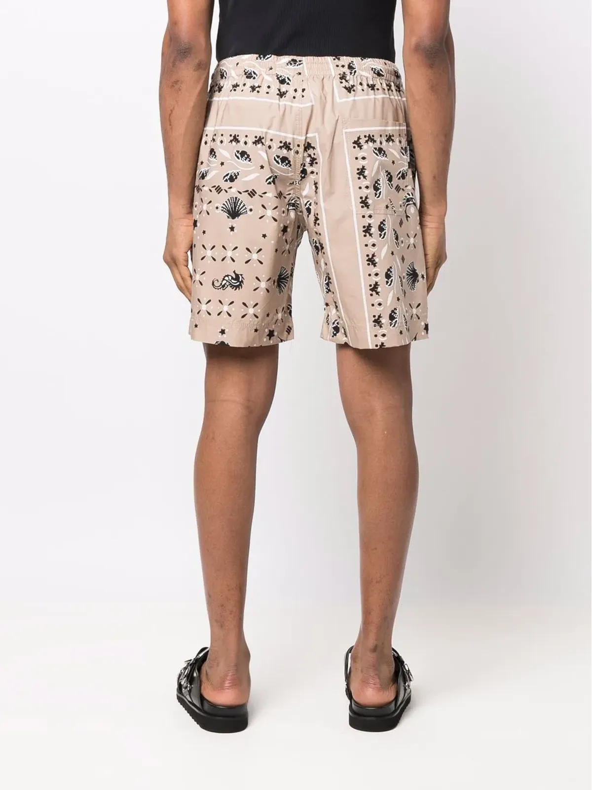MSGM ペイズリープリントショーツ - 画像4