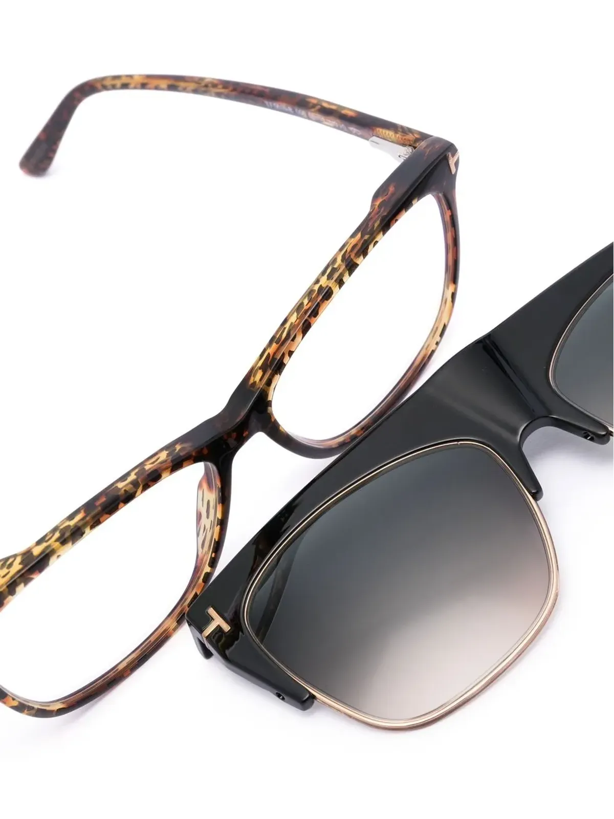 TOM FORD Eyewear ダブルクリップオン サングラス - 画像4