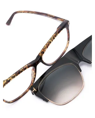 TOM FORD Eyewear ダブルクリップオン サングラス - サムネイル4