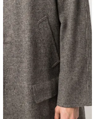 A.N.G.E.L.O. Vintage Cult 1990s mélange-effect single-breasted coat - Grey - サムネイル5