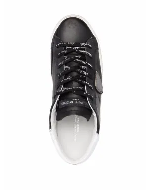 Philippe Model Paris トライアングルパッチ レースアップスニーカー - サムネイル4