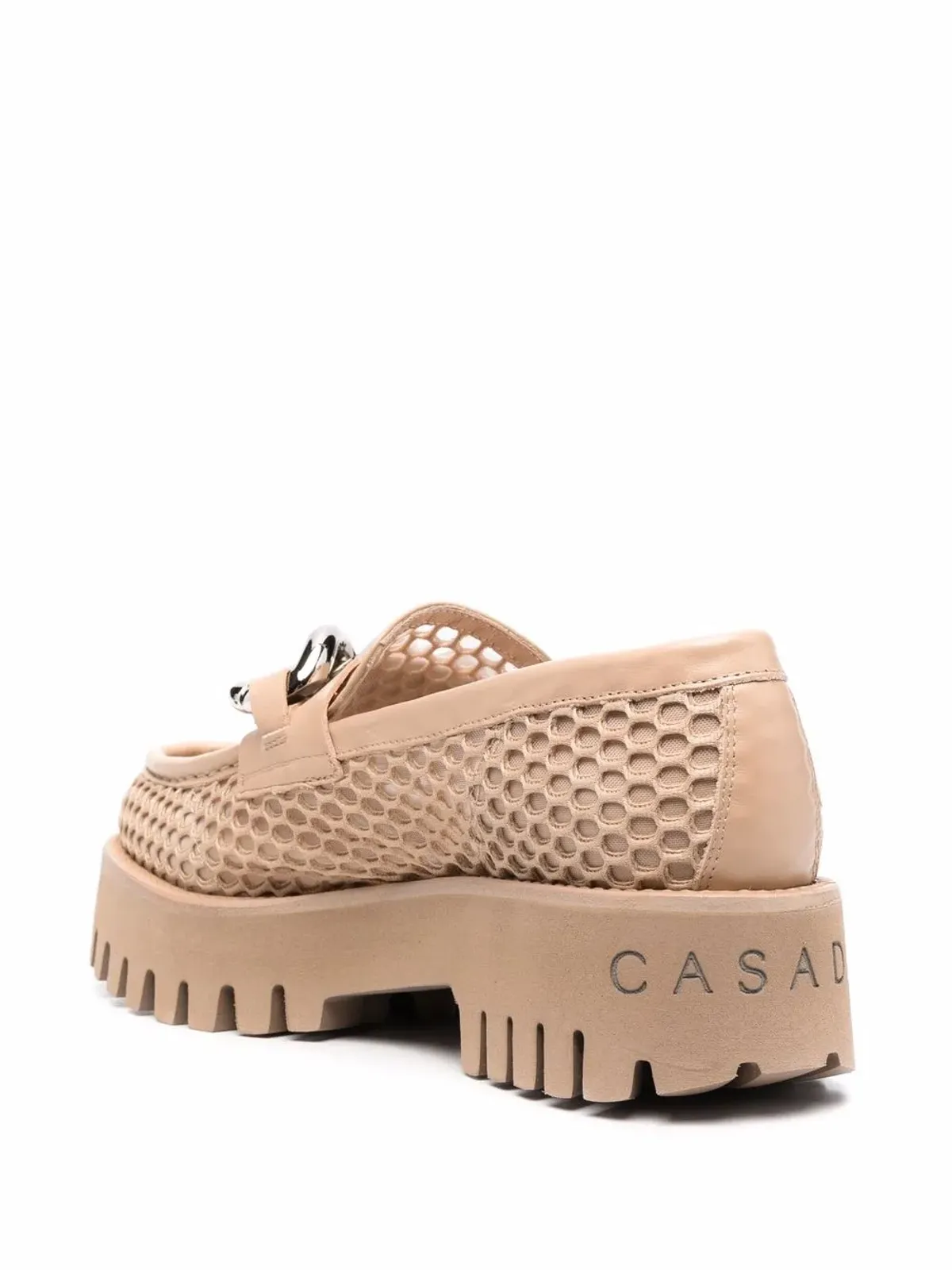 Casadei チェーン-トリムド プラットフォーム ローファー - 画像3