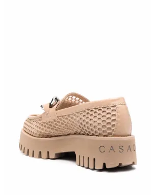 Casadei チェーン-トリムド プラットフォーム ローファー - サムネイル3